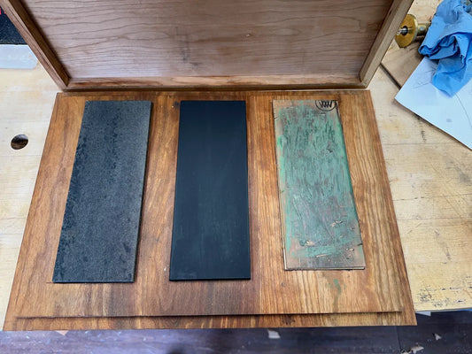 My Evolution In Sharpening My Tools: Evolution #7 & 8 – Oil Stones and Freehand