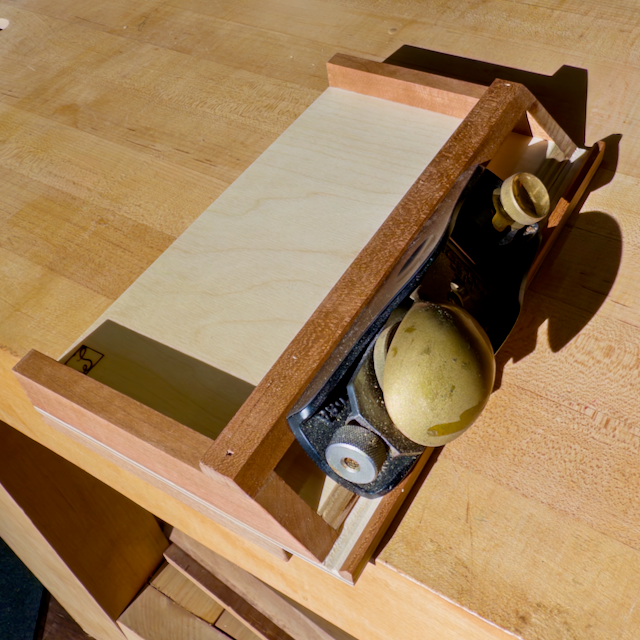 Mini-Miter Shooting Board